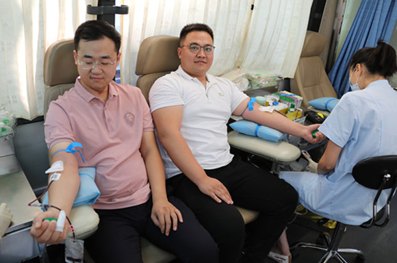 公司党委组织开展志愿献血活动